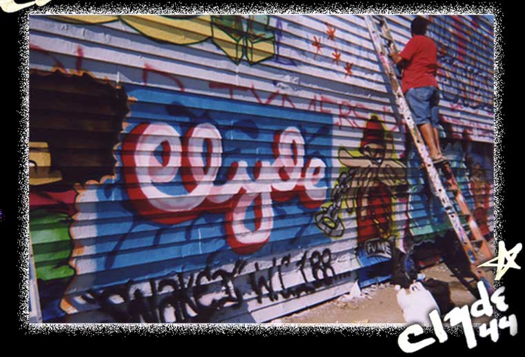 Clyde Graffiti